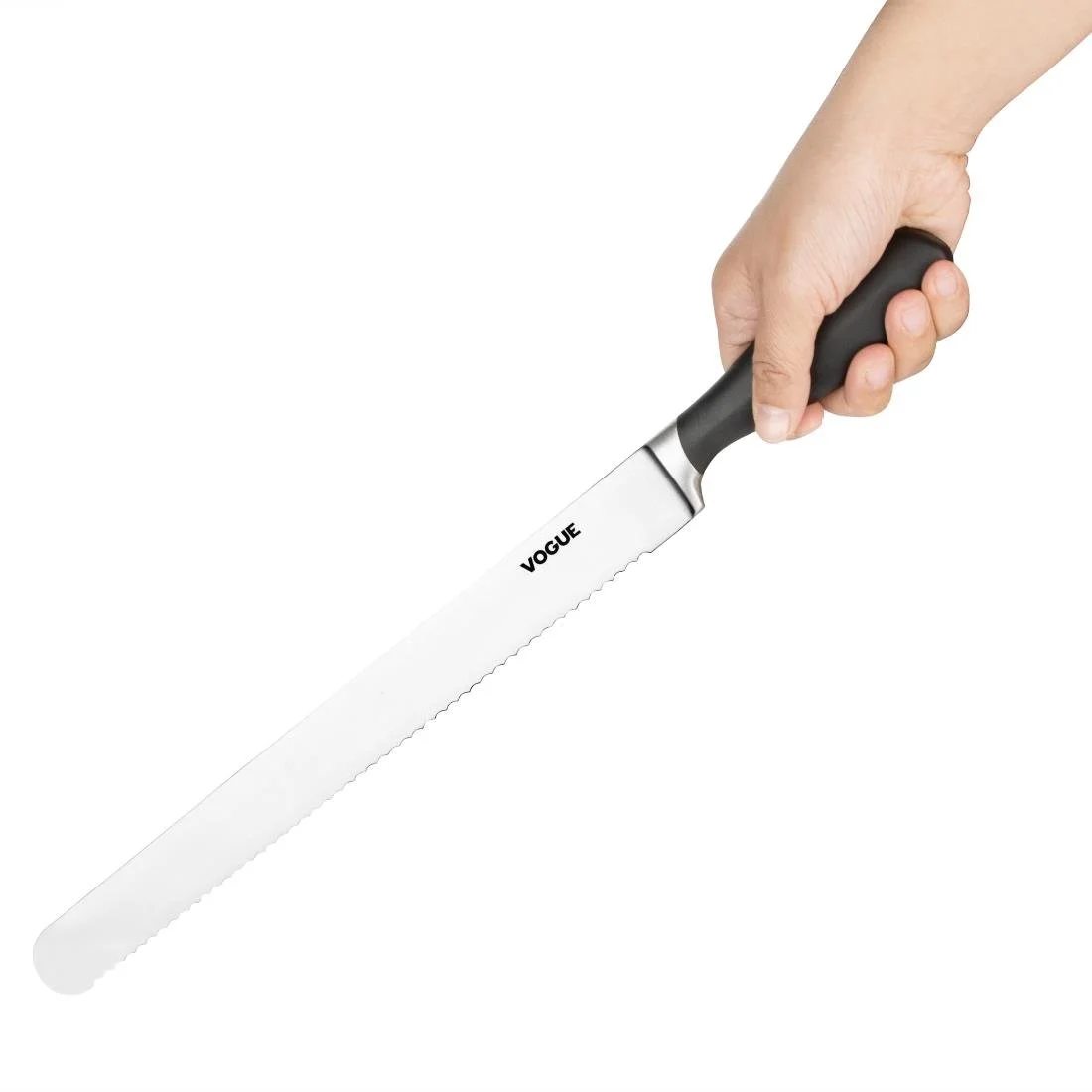 Vogue Soft Grip Serrated Slicer 30cm - Image 3