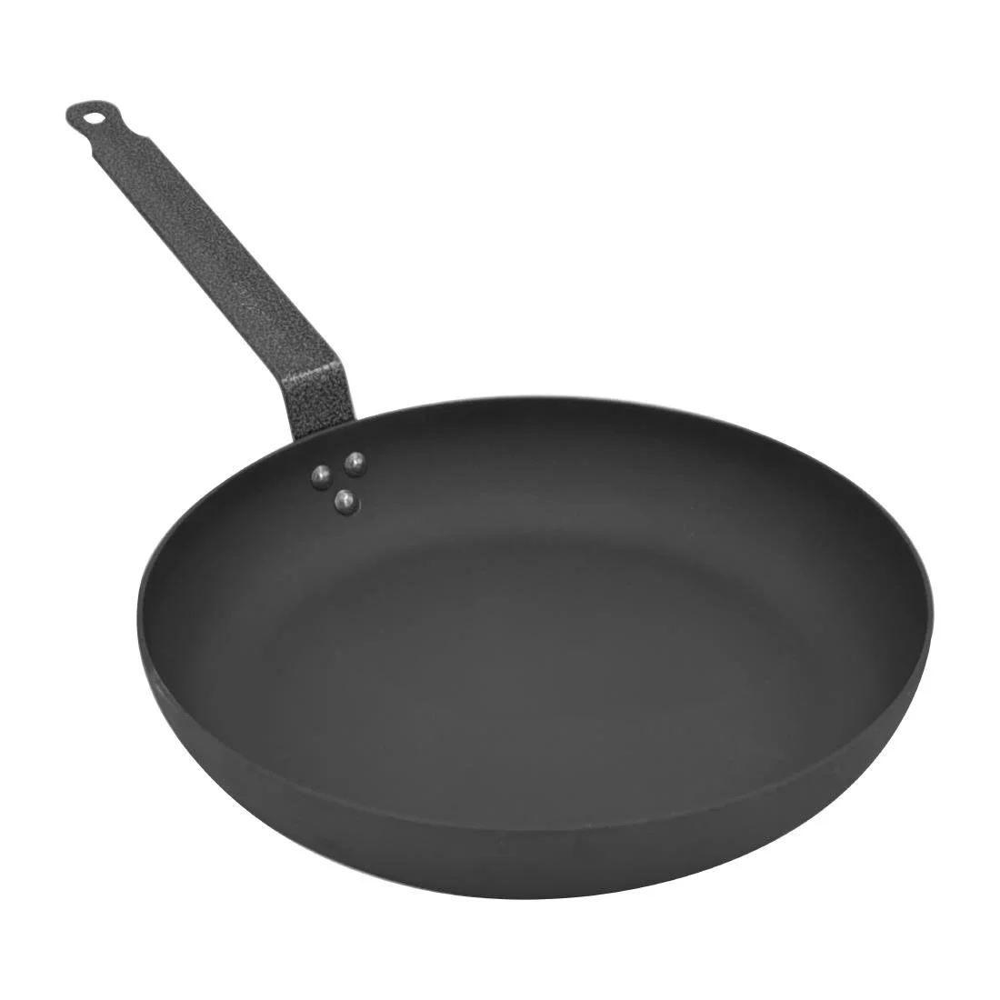 Samuel Groves Professional Seasoned Carbon Steel Omelette Pan 28cm - Image 1