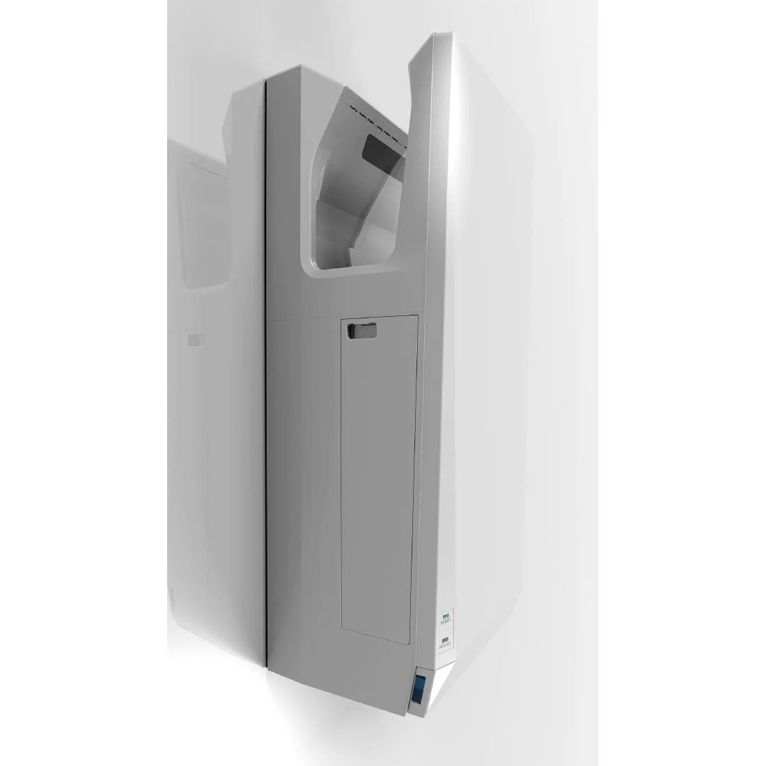Mitsubishi Wave i01 Jet Towel Slim Heated Hand Dryer White - Image 2