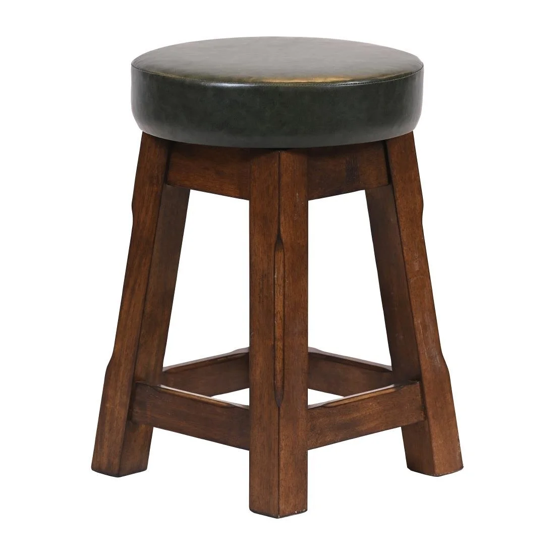 Everyday Wessex Vintage Low Stool with Bison Cedar Seat (2 Pack) - Image 1