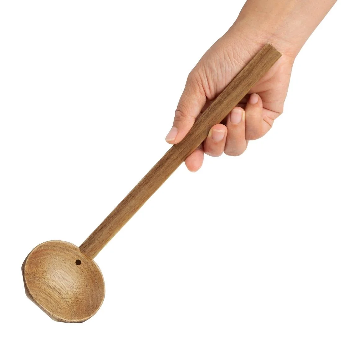 Olympia Miso Acacia Wood Ramen and Pho Ladle - 270mm (Box 6) - Image 3