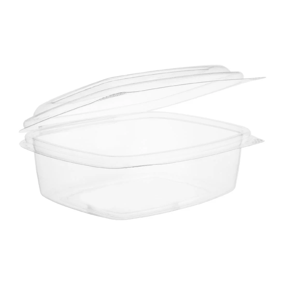 Vegware PLA Hinged Deli Containers 12oz (300 Pack) - Image 1
