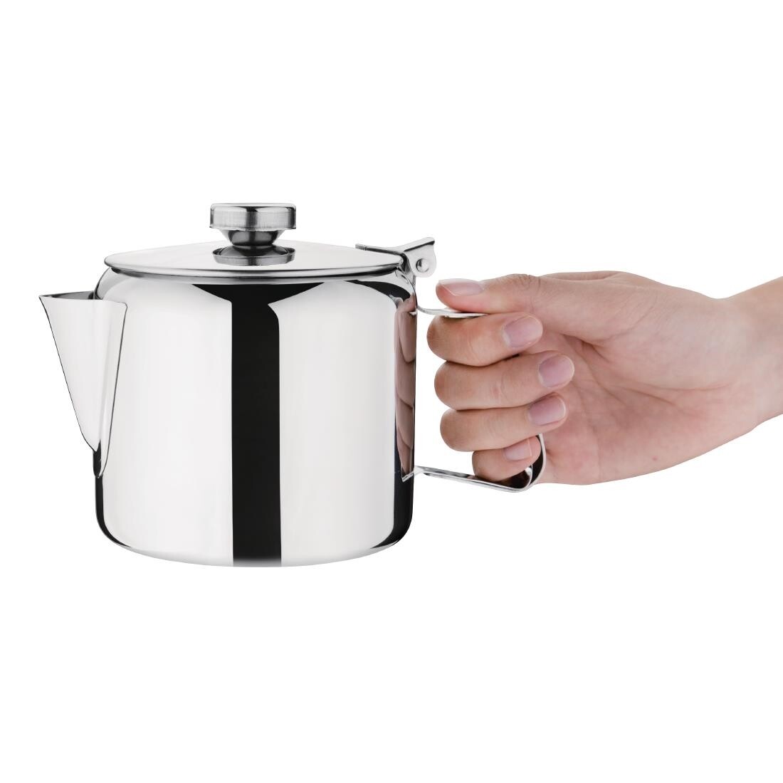 Olympia Concorde Teapot Stainless Steel 32oz