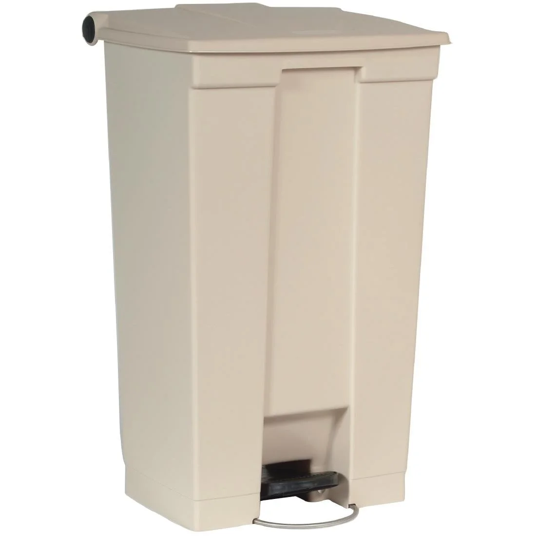 Rubbermaid Step-On Pedal Bin Beige 87Ltr - Image 1