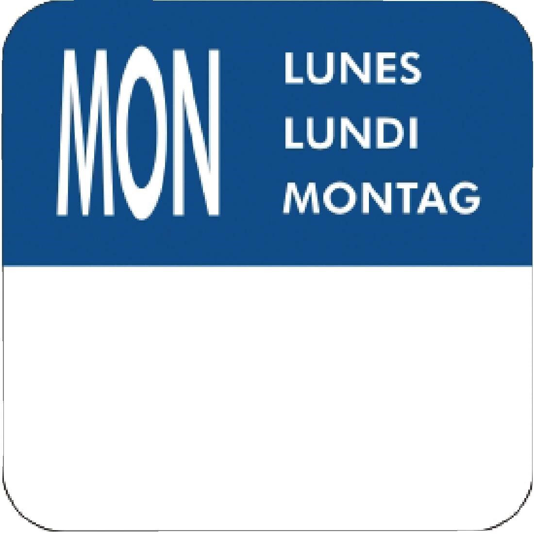 Vogue Removable Day of the Week Labels