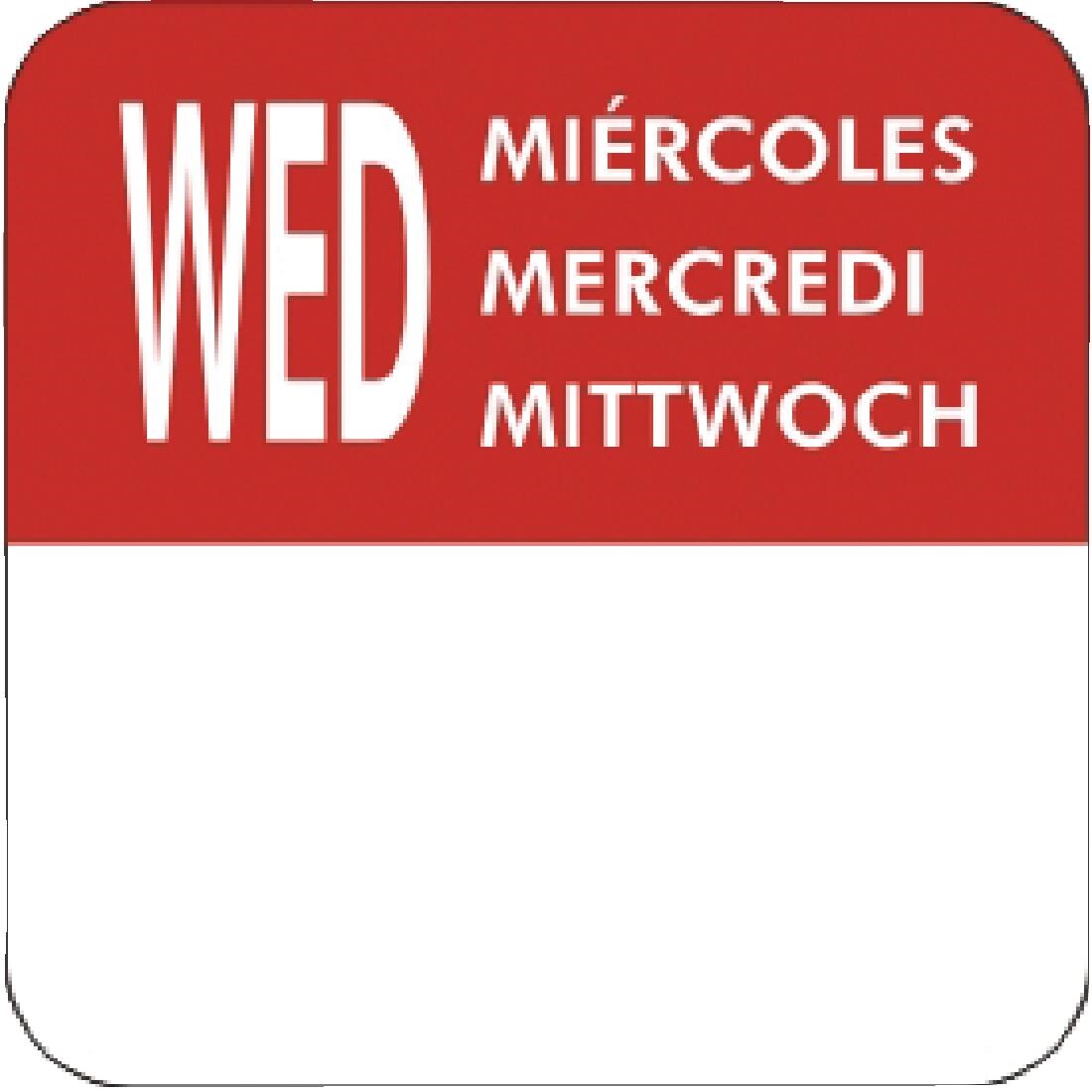 Vogue Removable Day of the Week Labels