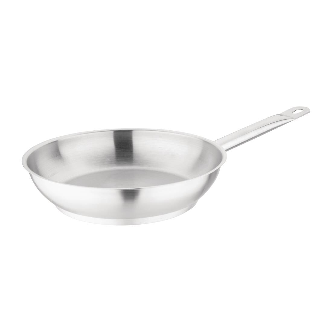 Vogue Stainless Steel Induction Frying Pan 240mm