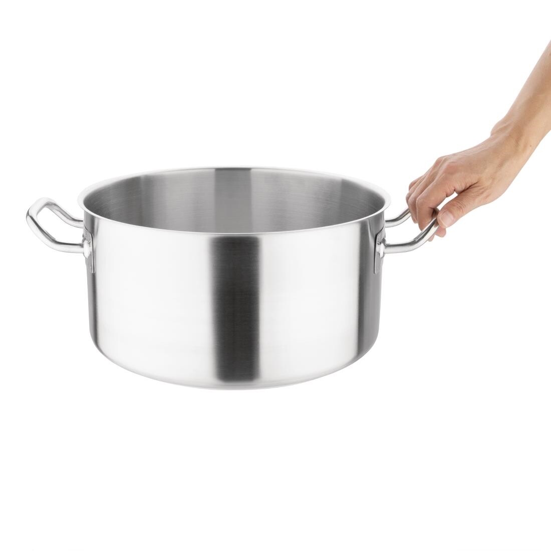 Vogue Stainless Steel Stew pan 12.5Ltr