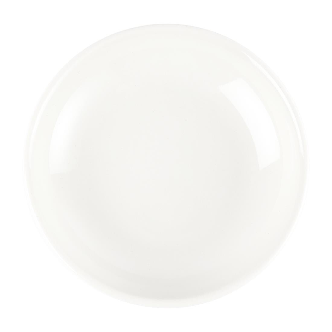 Churchill Plain Whiteware Butter Dish