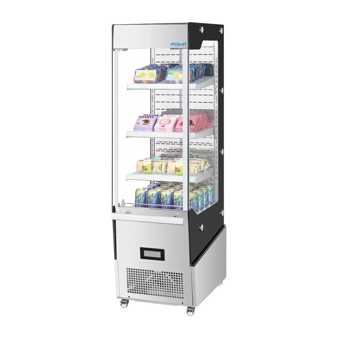 Polar G-Series Slimline Multideck Display Fridge with Door - Image 4