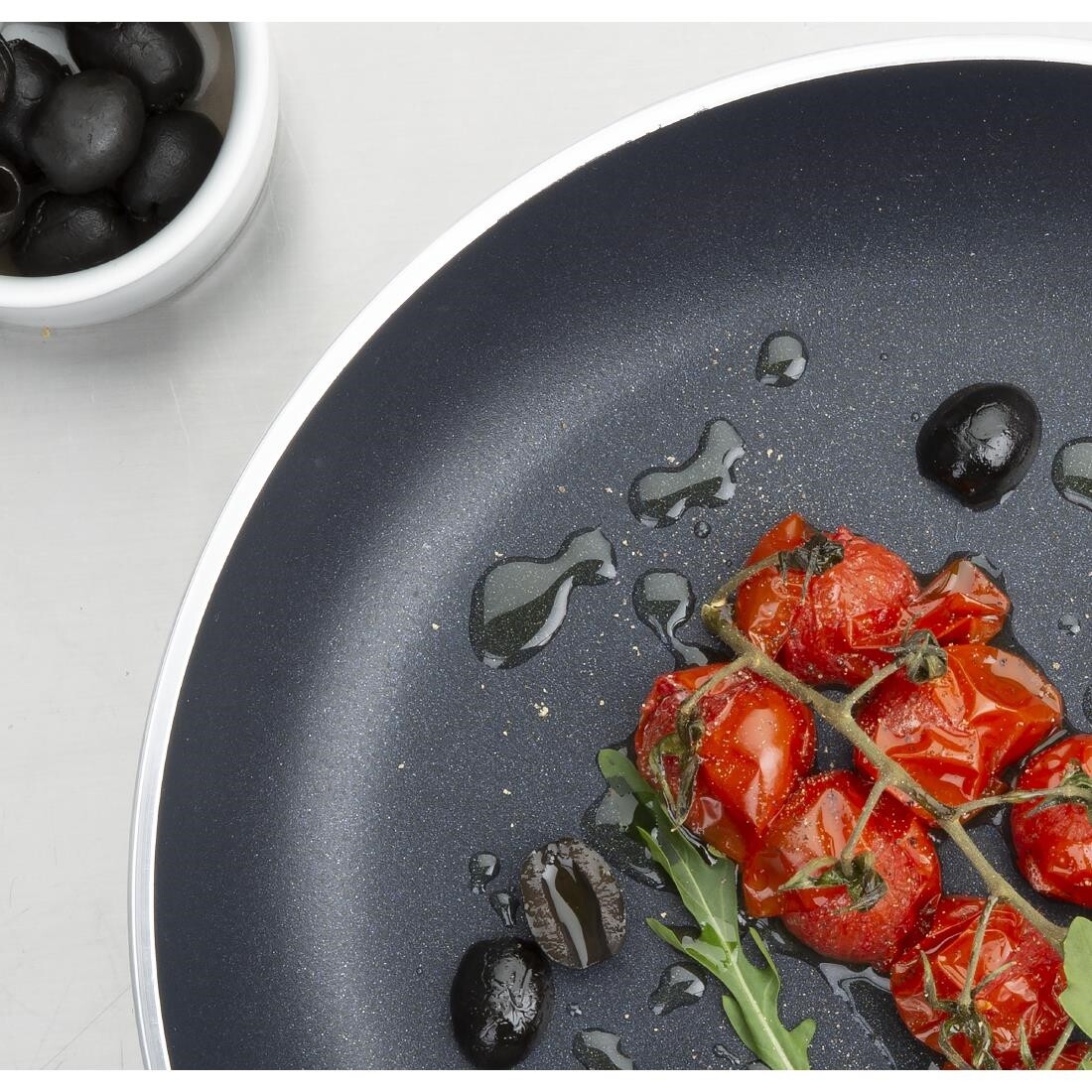 Vogue Aluminium Non-Stick Teflon Platinum Plus Frying Pan 28cm