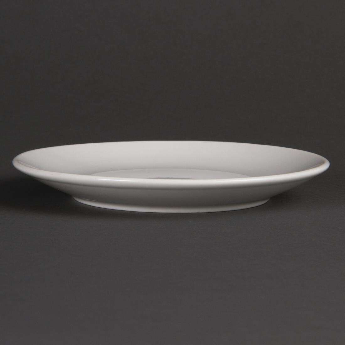 Olympia Whiteware Coupe Plates 150mm