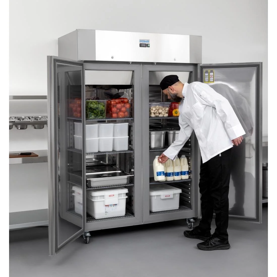 Polar U-Series Energy Efficient Double Door Upright Refrigerator 1400Ltr - Image 17