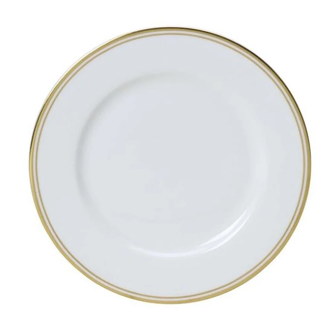William Edwards Burnished Gold Plates 168mm (12 Pack) - Image 1