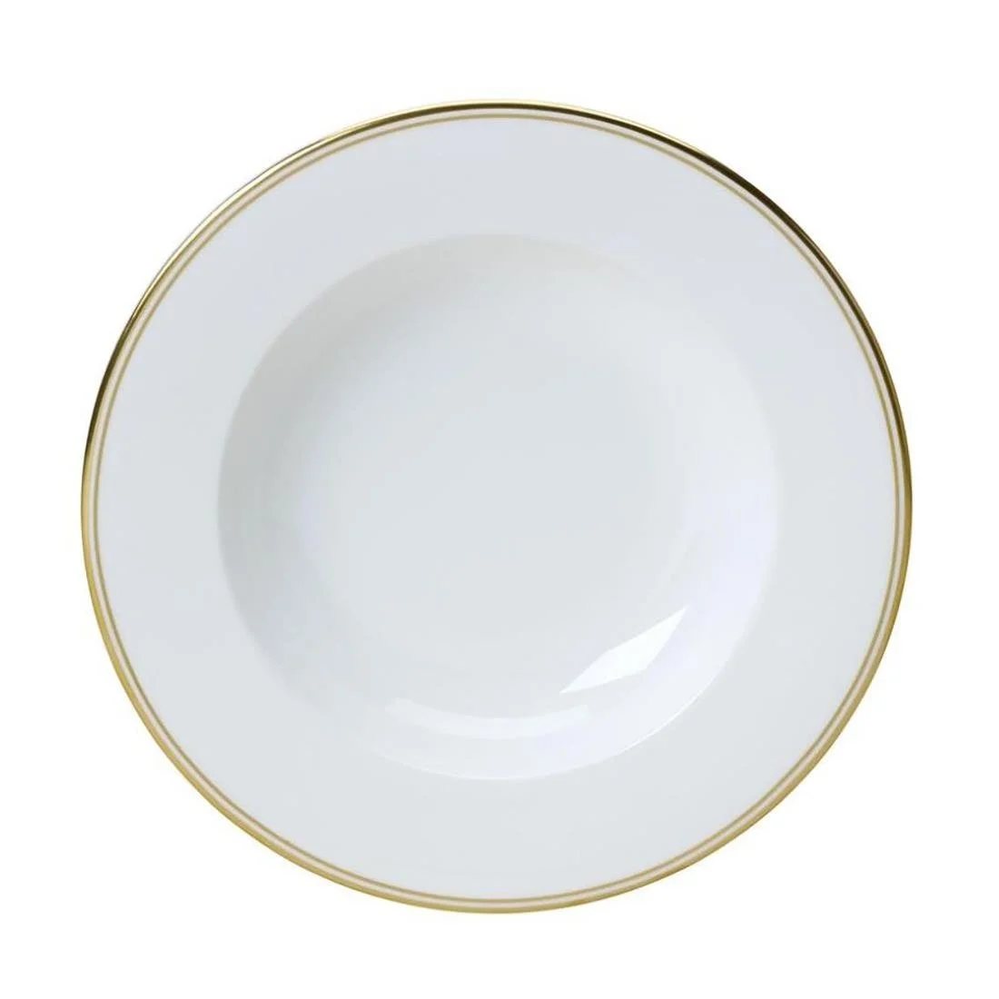 William Edwards Burnished Gold Classic Rim Bowls 220mm (12 Pack) - Image 1