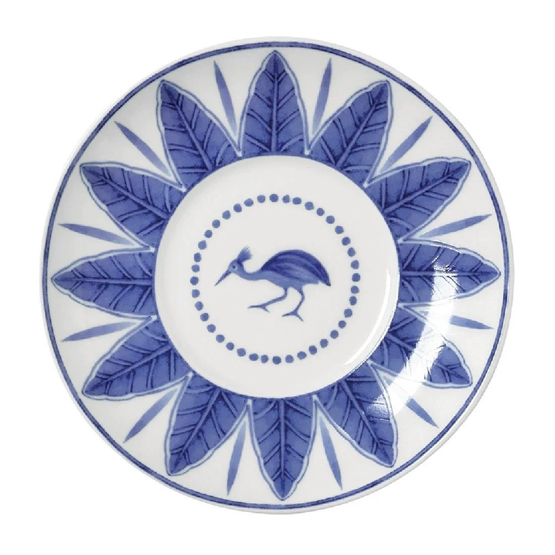 William Edwards Sultan's Garden Blue Espresso Saucers Fits AND0112 (12 Pack) - Image 1