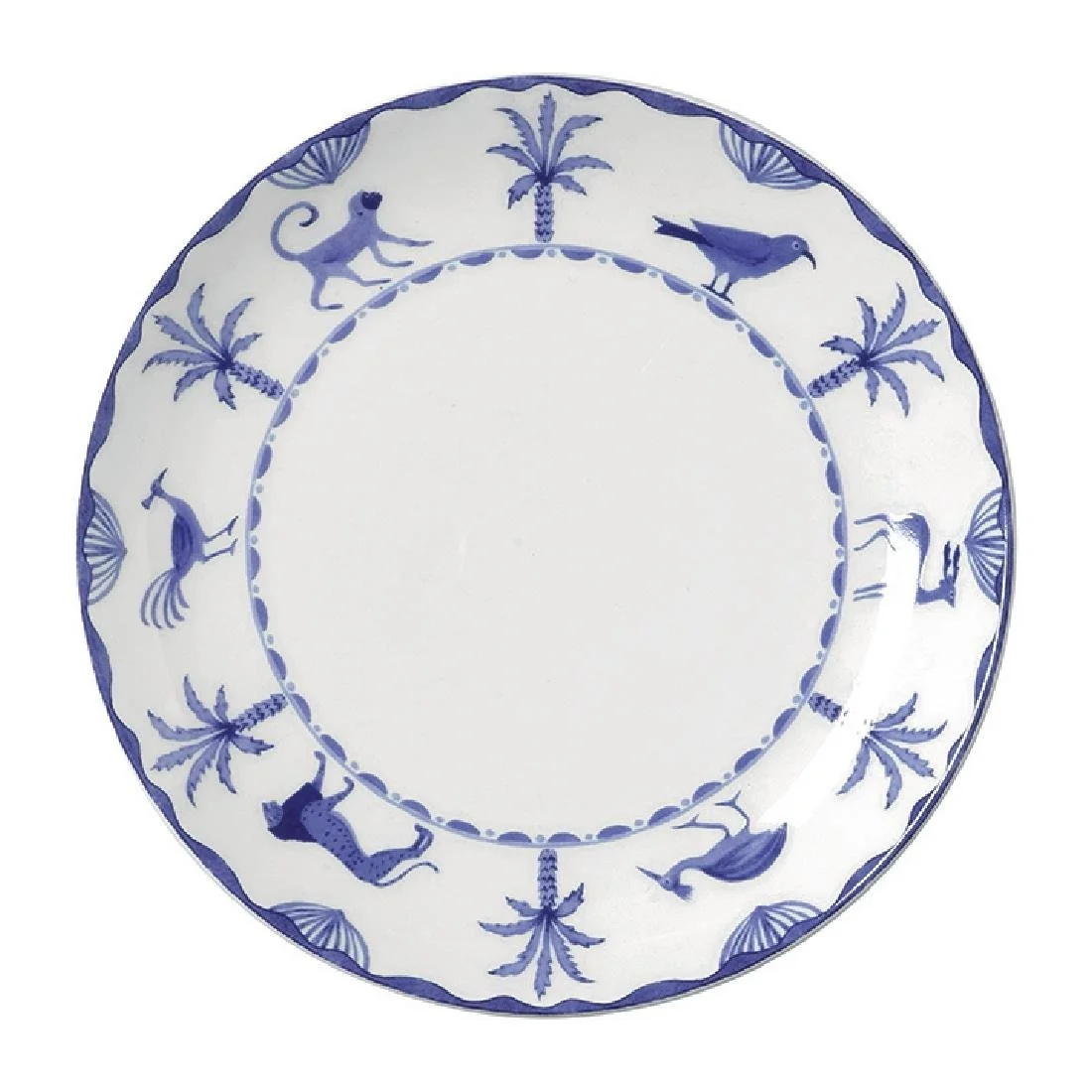 William Edwards Sultan's Garden Blue Plates Coupe 165mm (12 Pack) - Image 1