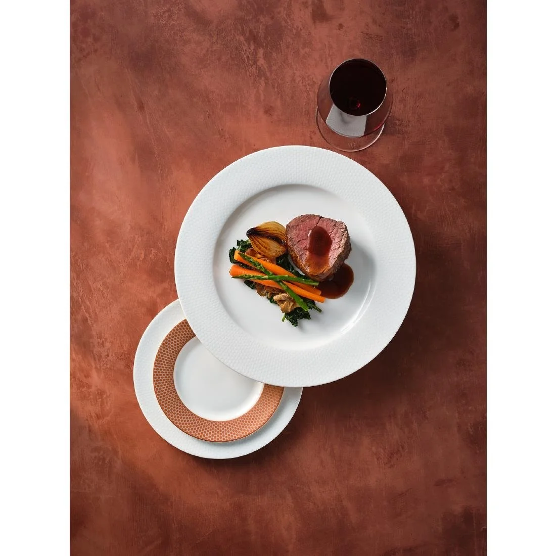 William Edwards Quanta Plates Classic White 300mm ( 12 Pack) - Image 4