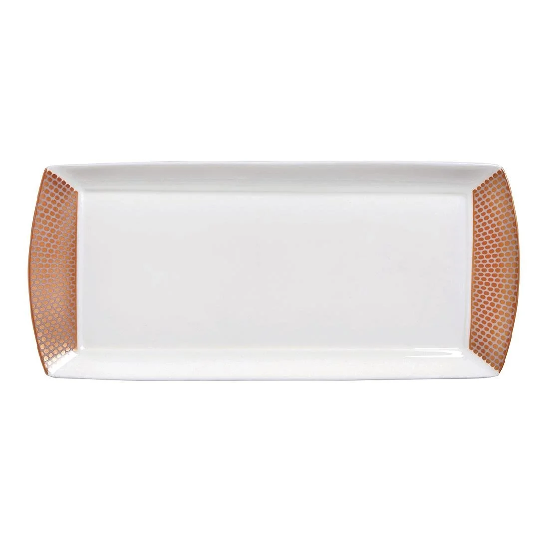 William Edwards Quanta Rectangular Trays White 340x150mm (12 Pack) - Image 1