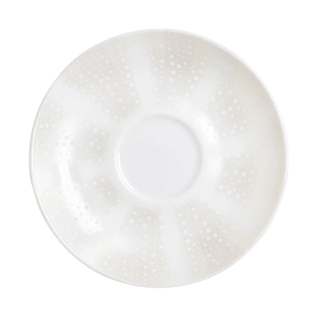 William Edwards Quill Low Coupe Tea Saucers 150mm (12 Pack) - Image 1