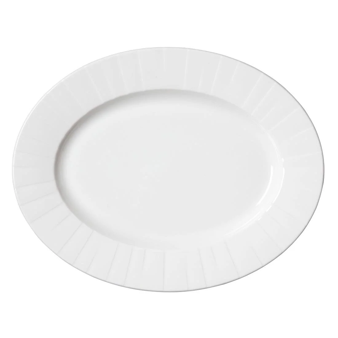 Steelite Alina Oval Plates 330mm (12 Pack) - Image 1