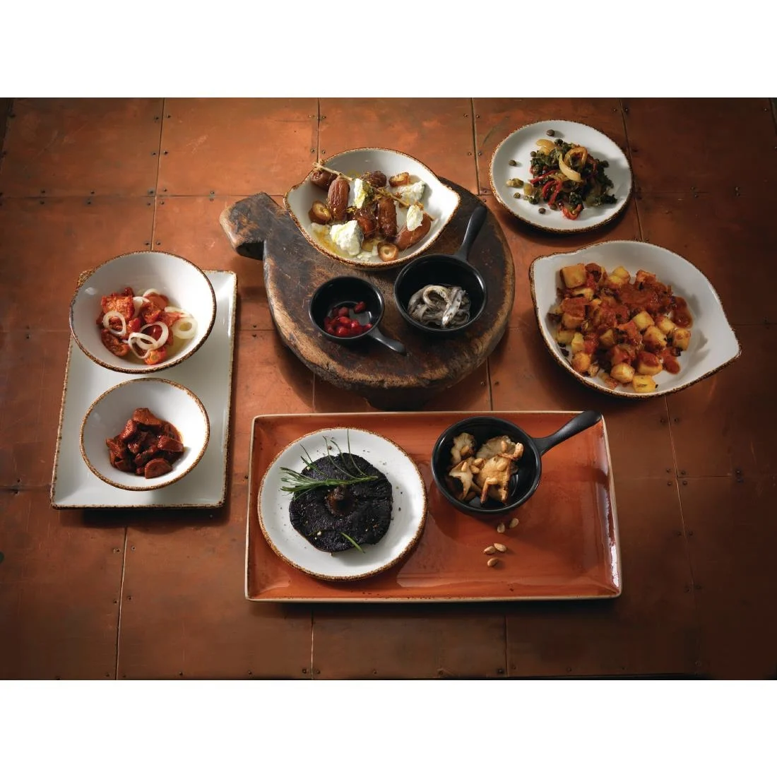 Steelite Brown Dapple Essence Bowl 165mm