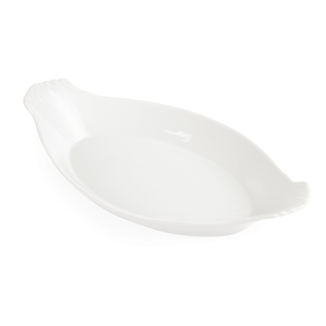 Olympia Whiteware Oval Eared Dishes 320x 177mm