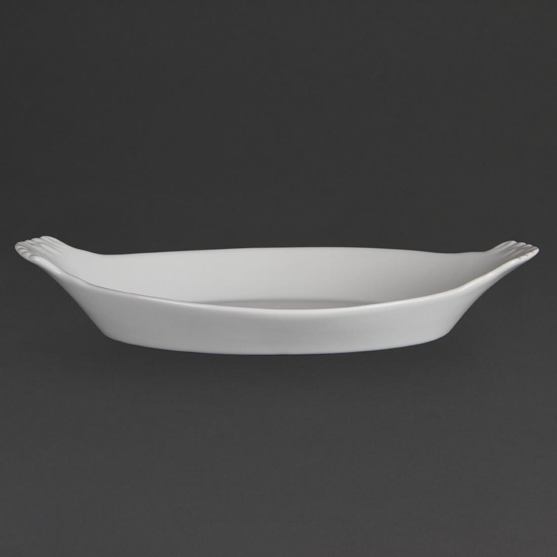 Olympia Whiteware Oval Eared Dishes 320x 177mm
