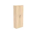 Polaris Cupboard Lockable 800x400x1980mm Canadian Oak KF821276 - Image 1