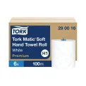 Tork Matic Hand Towel Roll H1 White 100m (Pack of 6) 290016 - Image 1