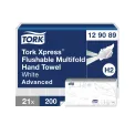 Tork Xpress Flushable Multifold Hand Towels White (Pack of 4200) 129089 - Image 1