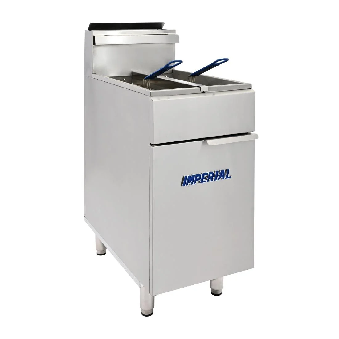 Imperial Twin Tank Twin Basket Natural Gas Fryer IFS-2525 - Image 1