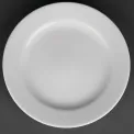 Royal Porcelain Classic White Wide Rim Plates 210mm - Image 1