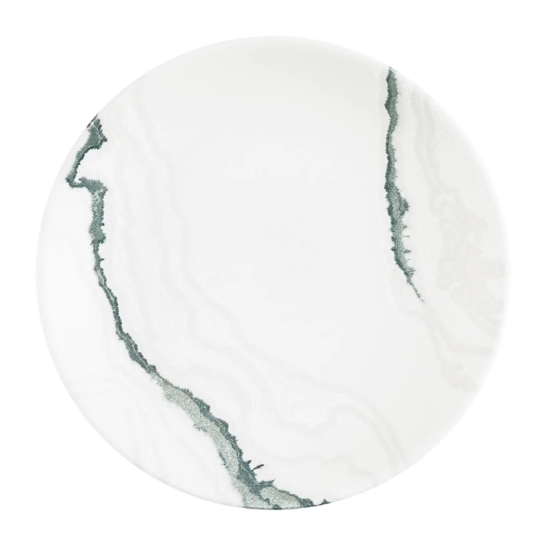 Churchill Tide Accents Evolve Coupe Plates Green 165mm (12 Pack) - Image 1