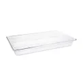 Vogue Polycarbonate 1/1 Gastronorm Container 65mm Clear - Image 1