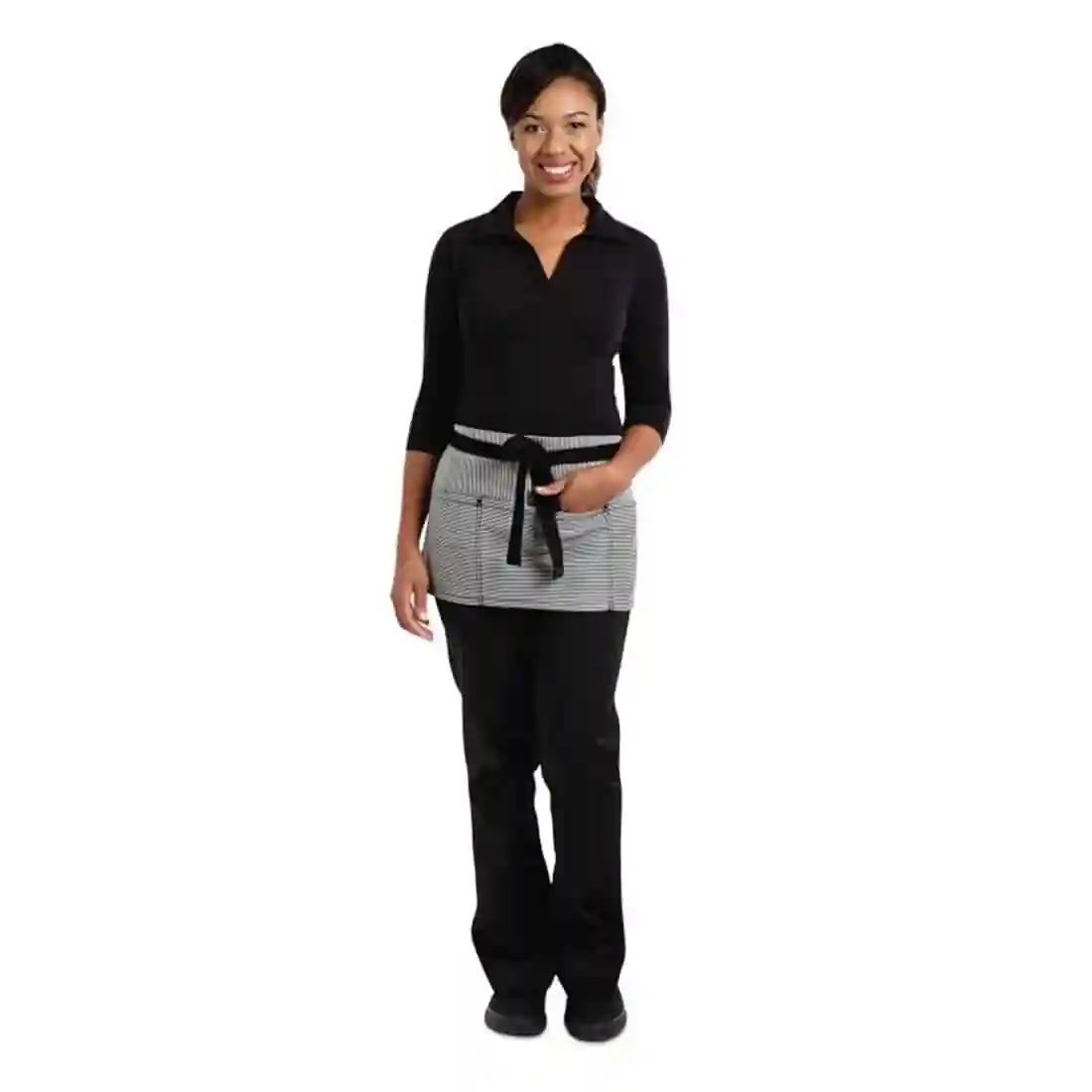 Chef Works Urban Portland Waist Apron Black