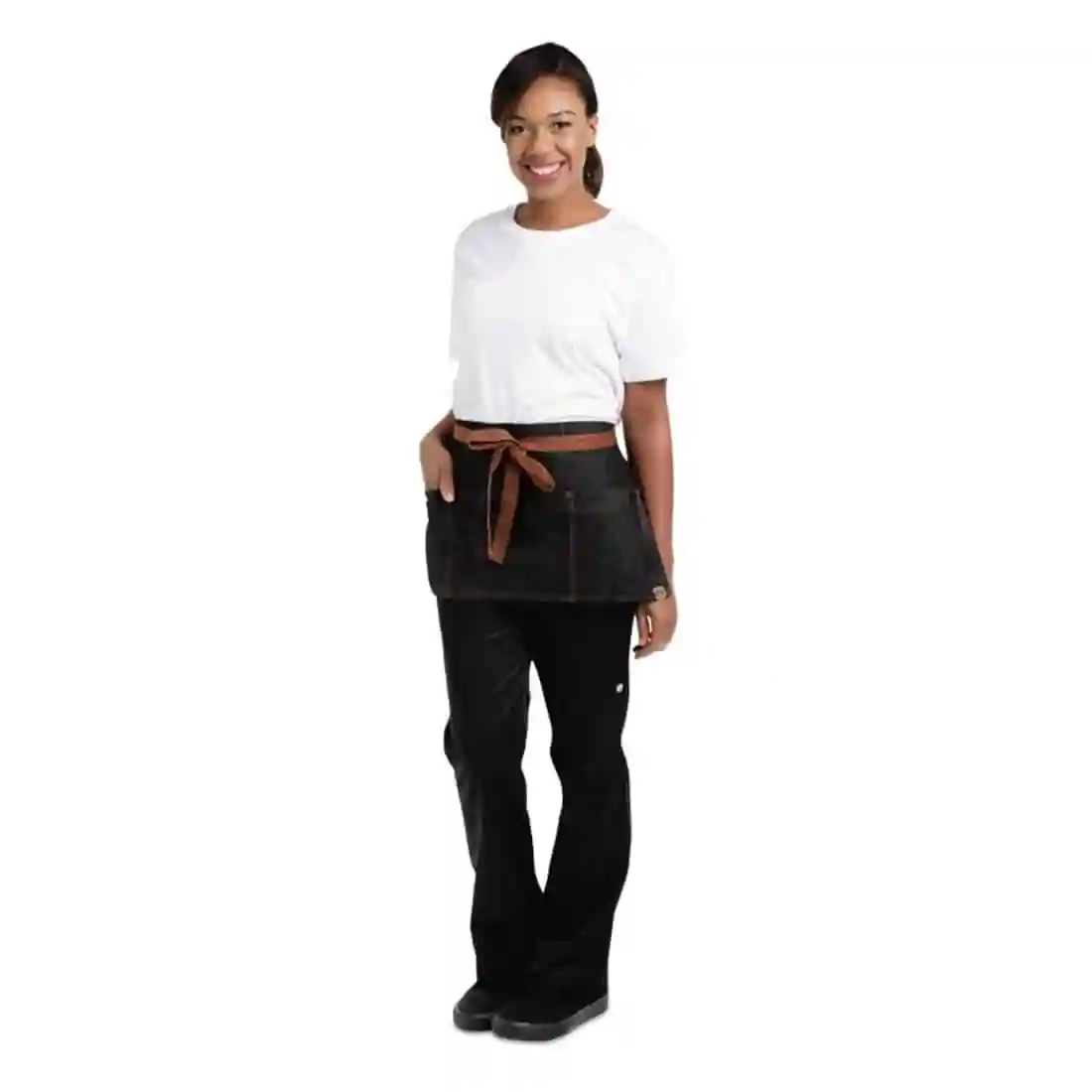 Chef Works Urban Memphis Waist Apron Black