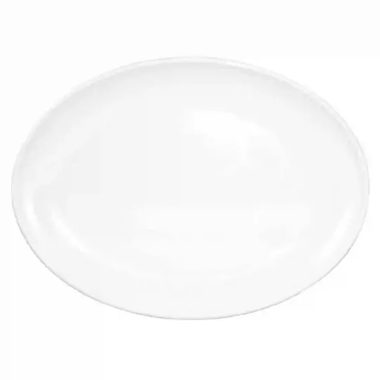 Kristallon Melamine Oval Coupe Plates 225mm