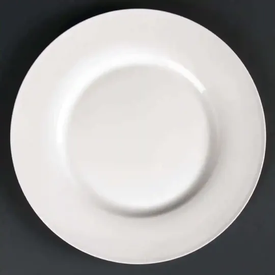 Lumina Wide Rim Round Plates 230mm