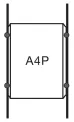 Floor to Ceiling Cable Hanging Poster Frames