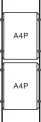 Floor to Ceiling Cable Hanging Poster Frames