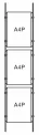 Floor to Ceiling Cable Hanging Poster Frames