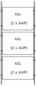 Floor to Ceiling Cable Hanging Poster Frames