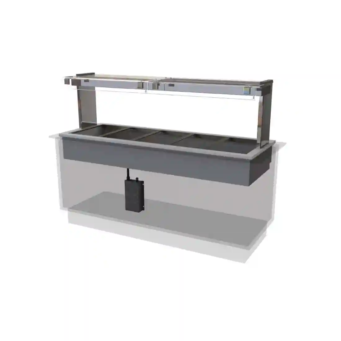 Kubus Drop In Dry Heat Bain Marie KHBM5