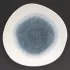 Churchill Studio Prints Raku Trace Round Plate Topaz Blue 264mm
