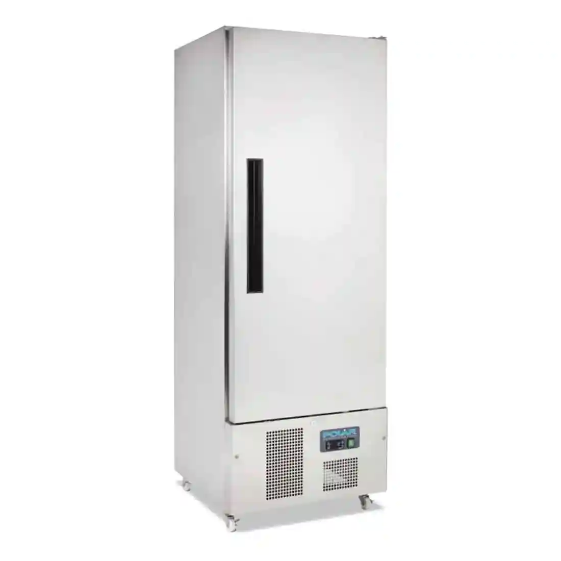 Polar Single Door Slimline Fridge Stainless Steel 440Ltr