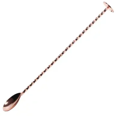 Bar Spoon Twisted Copper