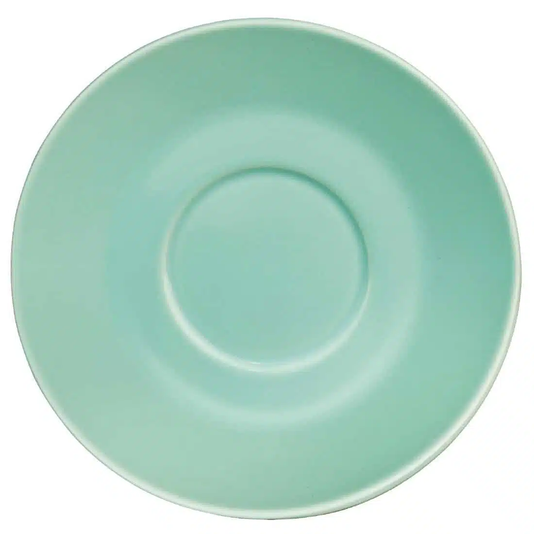 Olympia Cafe Saucers Aqua 158mm