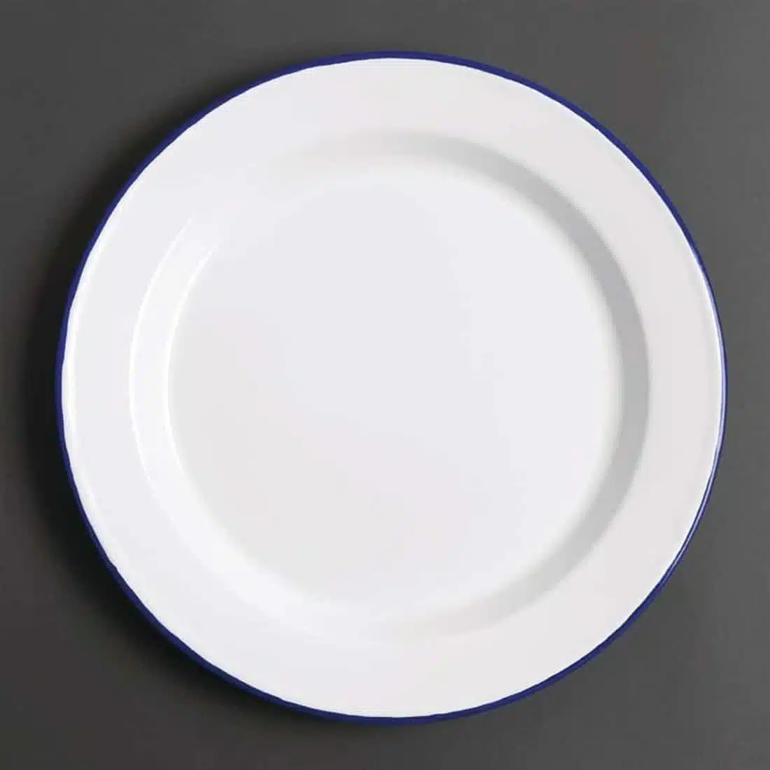 Olympia Enamel Dinner Plates 245mm