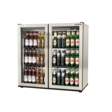 Autonumis EcoChill Double Hinged Door Maxi Back Bar Cooler